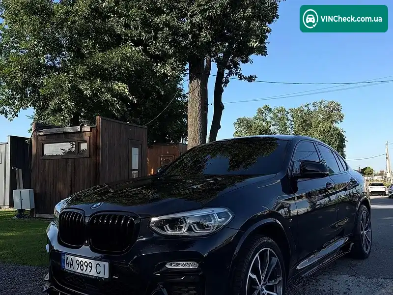 BMW X4 2019, фото з оголошення 1 з 16, VIN WBAVJ510X0LP64223