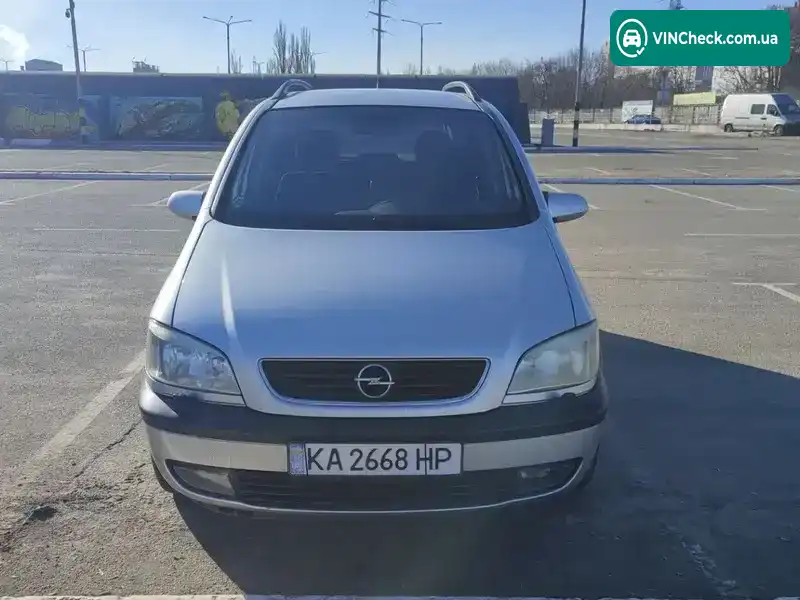 Opel Zafira 2001, фото з оголошення 1 з 6, VIN W0L0TGF7512293077