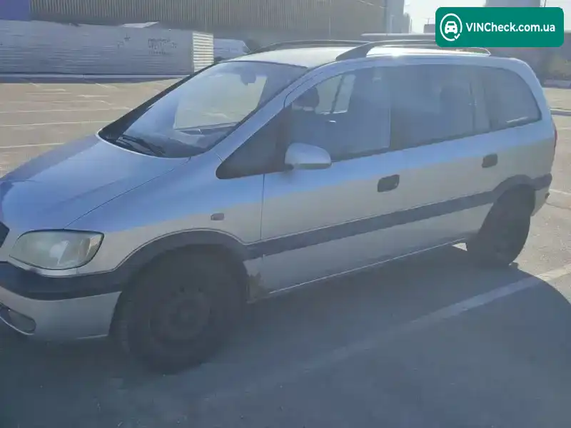 Opel Zafira 2001, фото з оголошення 2 з 6, VIN W0L0TGF7512293077