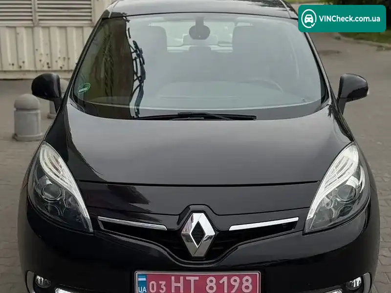 Renault Scenic 2014, фото з оголошення 1 з 16, VIN VF1JZ160650923129