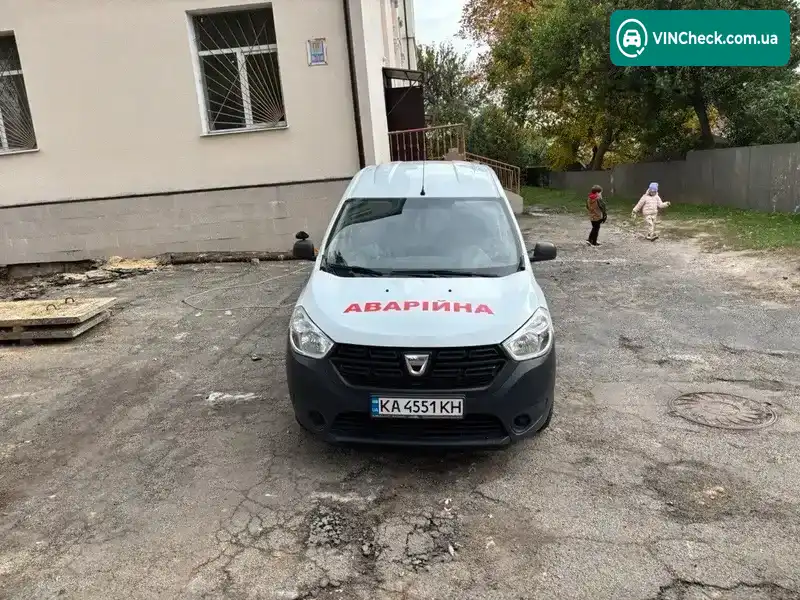Dacia Dokker 2017, фото з оголошення 1 з 8, VIN UU18SDXV556901505