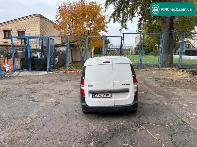 Dacia Dokker 2017, фото з оголошення 2 з 8, VIN UU18SDXV556901505