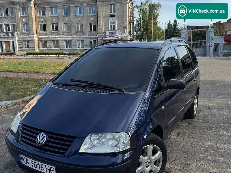 Volkswagen Sharan 2003, фото з оголошення 1 з 11, VIN WVWZZZ7MZ4V012135