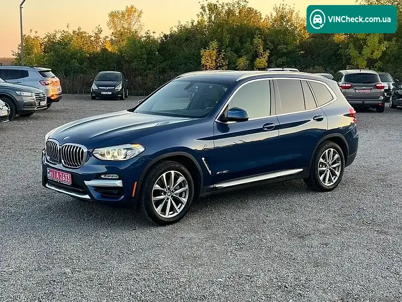 BMW X3 2019, фото з оголошення 1 з 20, VIN 5UXTR9C53JLC74325