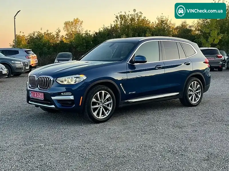 BMW X3 2019, фото з оголошення 2 з 20, VIN 5UXTR9C53JLC74325