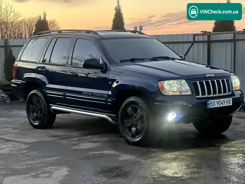 Jeep Grand Cherokee 2003, фото з оголошення 1 з 21, VIN 1J8G2E8A63Y534279