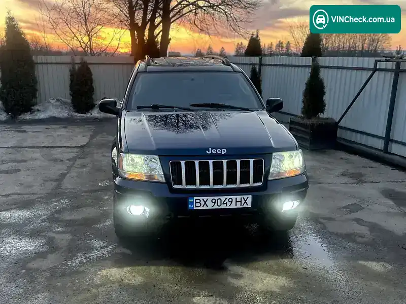 Jeep Grand Cherokee 2003, фото з оголошення 2 з 21, VIN 1J8G2E8A63Y534279