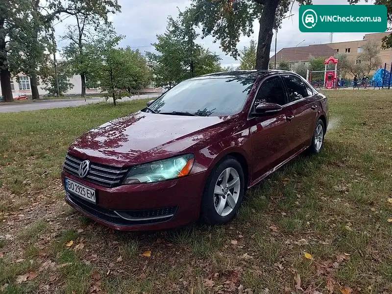 Volkswagen Passat 2012, фото з оголошення 1 з 20, VIN 1VWBP7A31CC065154
