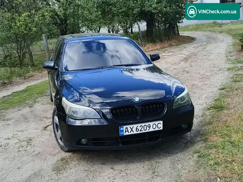 BMW 5 Series 2004, фото з оголошення 1 з 9, VIN WBANJ51010B405915