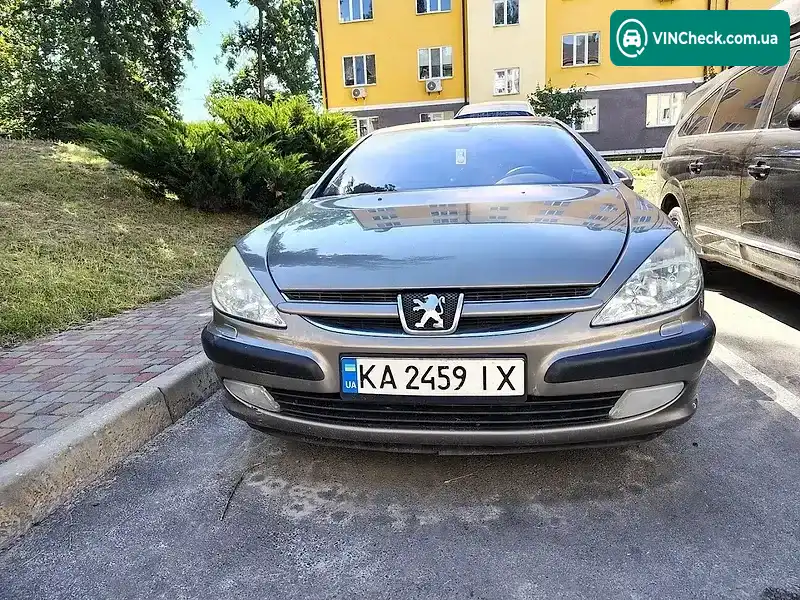Peugeot 607 2004, фото з оголошення 1 з 14, VIN VF39D4HXE92097831