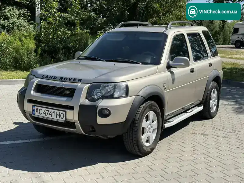 Land Rover Freelander 2002, фото з оголошення 1 з 21, VIN SALLNABG22A394192