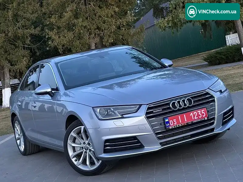 Audi A4 2016, фото з оголошення 1 з 20, VIN WAUBNAF43HN004596