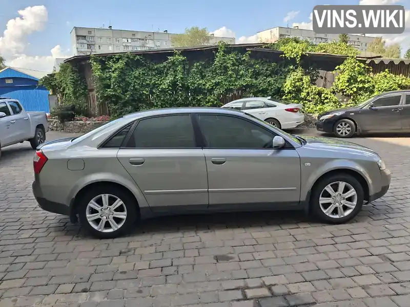 Audi A4 2003, фото з оголошення 2 з 21, VIN WAUZZZ8E94A030841