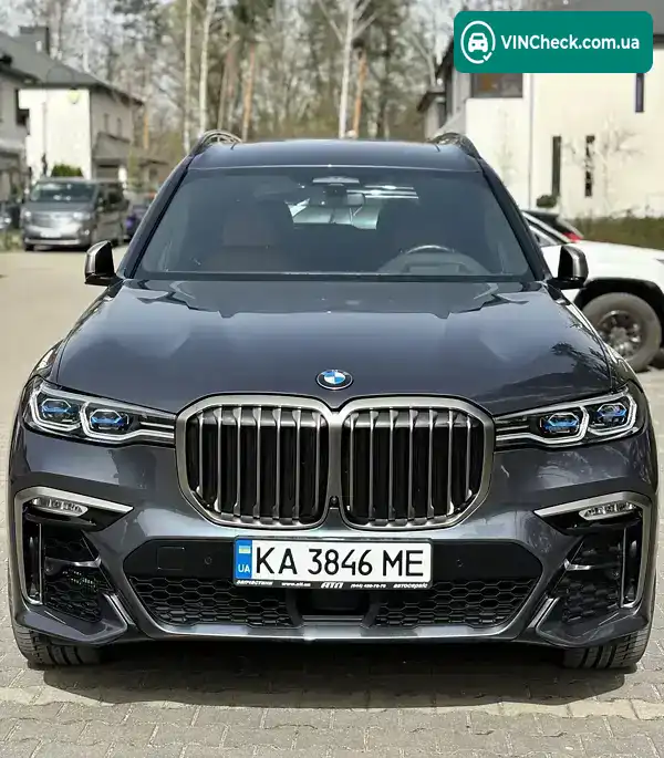 BMW X7 2022, фото з оголошення 1 з 12, VIN 5UXCX6C09N9M87871