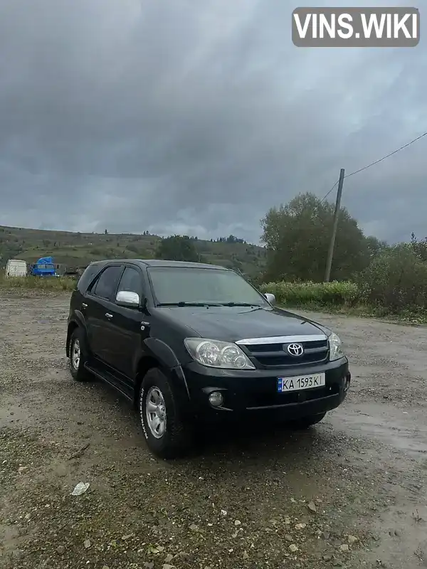 Toyota Fortuner 2006, фото з оголошення 1 з 15, VIN MR1YX59G163003151