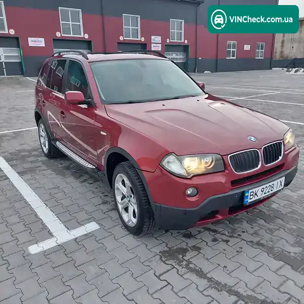 BMW X3 2009, фото з оголошення 2 з 21, VIN WBAPE11030WJ62025