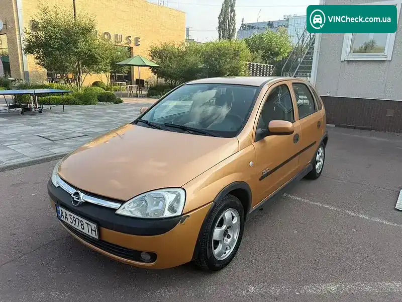 Opel Corsa 2003, фото з оголошення 1 з 20, VIN W0L0XCF6834278632