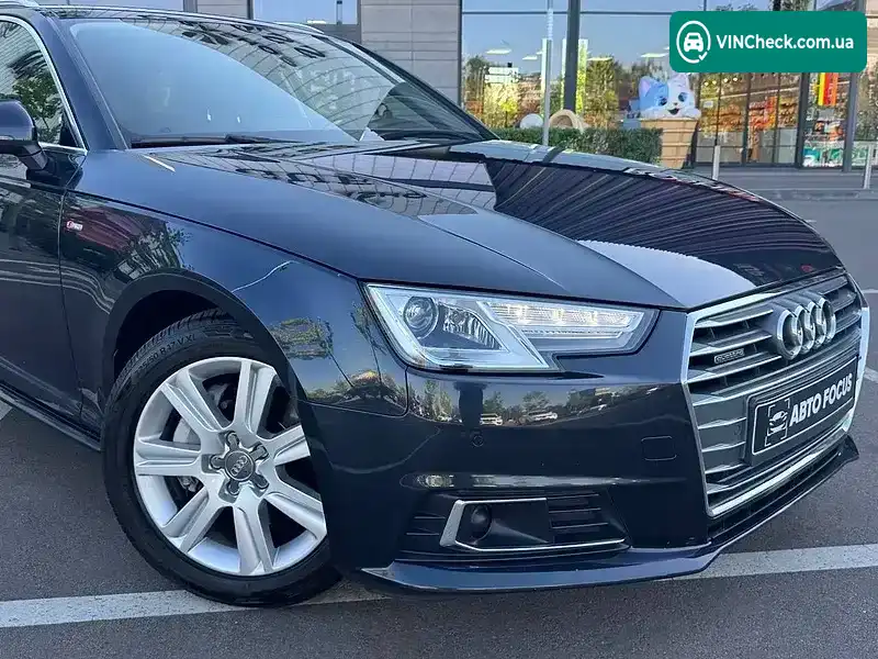 Audi A4 2018, фото з оголошення 2 з 20, VIN WAUZZZF49JA165940