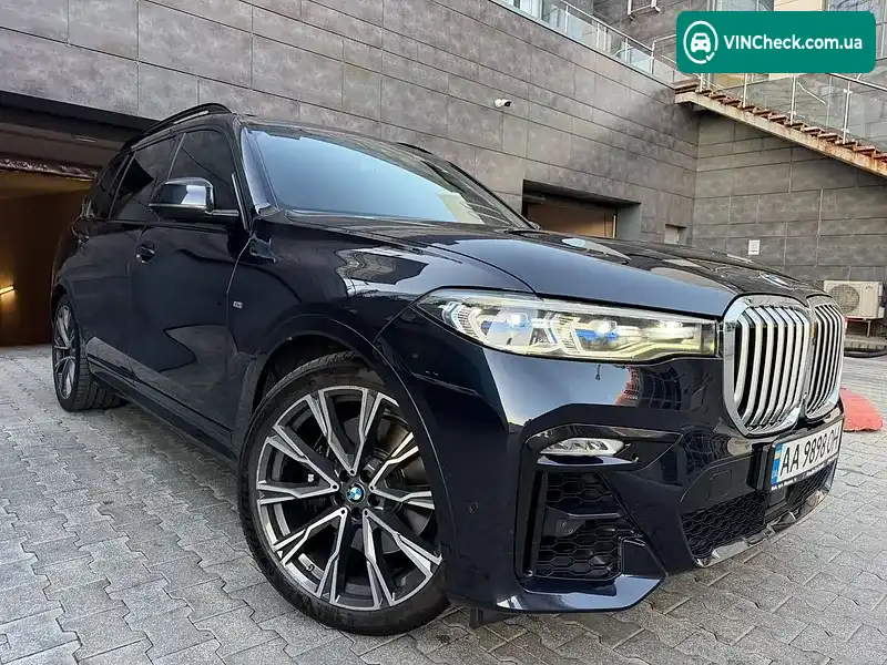 BMW X7 2022, фото з оголошення 1 з 20, VIN WBACW810709L36357