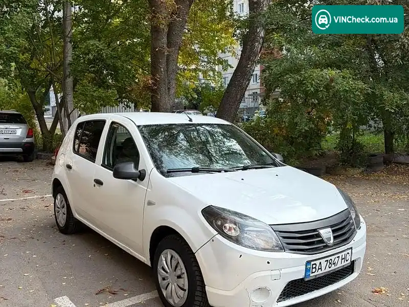 Dacia Sandero 2009, фото з оголошення 2 з 11, VIN UU1BSDBNH41884542