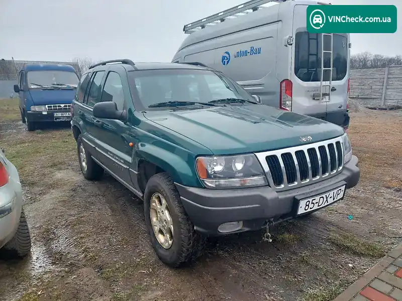 Jeep Grand Cherokee 2000, фото з оголошення 1 з 16, VIN 1J4GWB84XYY106575