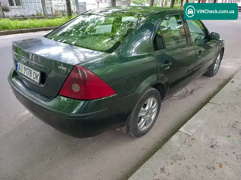 Ford Mondeo 2003, фото з оголошення 1 з 10, VIN WF04XXGBB43D06766