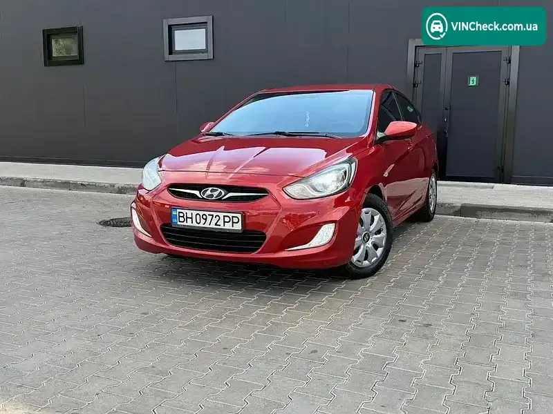 Hyundai Accent 2012, фото з оголошення 2 з 20, VIN Z94CU41CACR154552