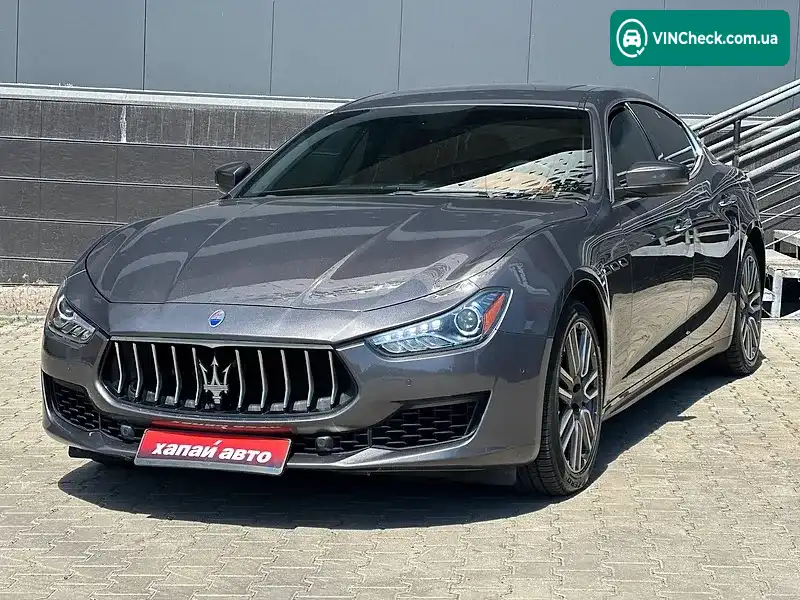 Maserati Ghibli 2018, фото з оголошення 1 з 19, VIN ZAM57XSA0J1295169