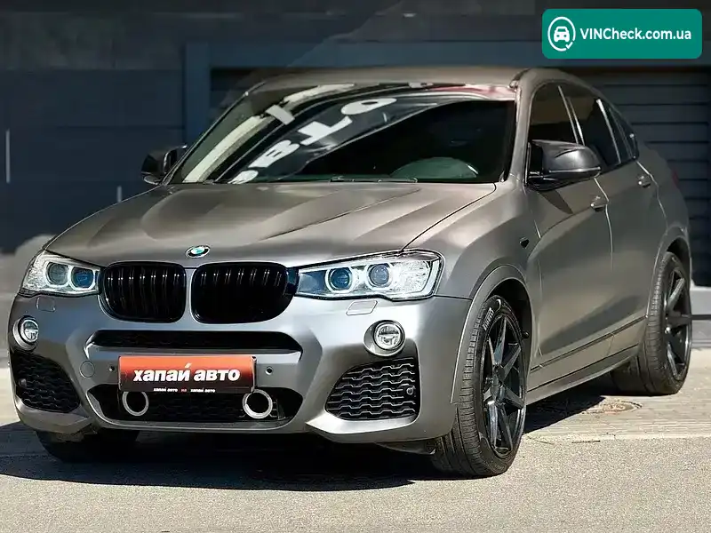 BMW X4 2015, фото з оголошення 1 з 19, VIN X4XXW194900P57880