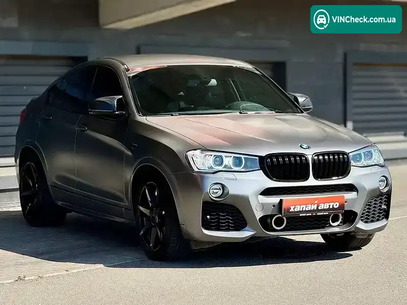 BMW X4 2015, фото з оголошення 2 з 19, VIN X4XXW194900P57880
