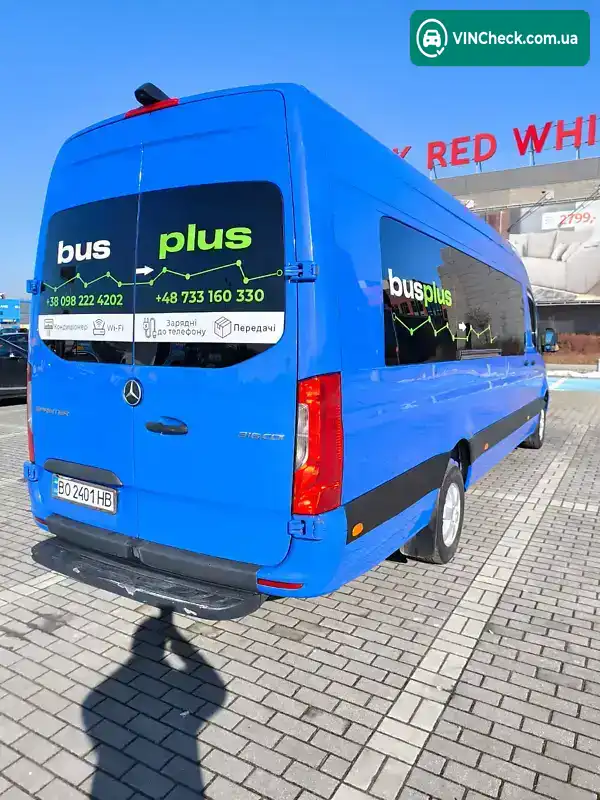 Mercedes-Benz Sprinter 2019, фото з оголошення 2 з 21, VIN WDB9076371P102927