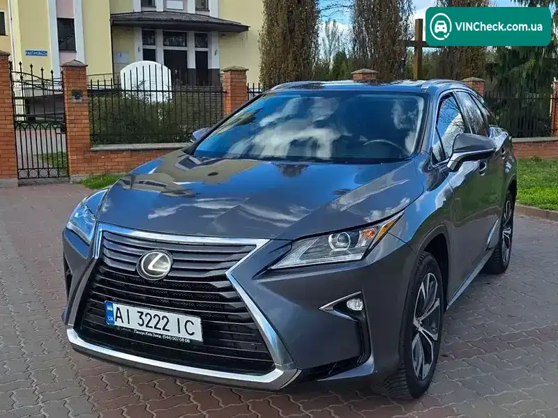 Lexus RX 2018, фото з оголошення 1 з 21, VIN JTJGZKCA3J2002266