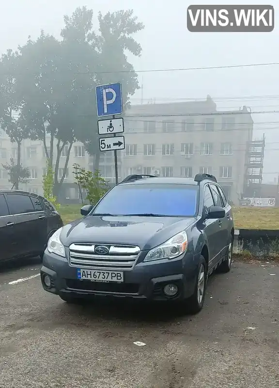 Subaru Outback 2014, фото з оголошення 2 з 16, VIN 4S4BRGMC7E3304407