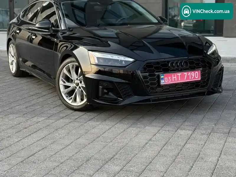 Audi A5 Sportback 2021, фото з оголошення 1 з 21, VIN WAUCBCF59MA044944
