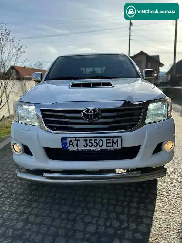 Toyota Hilux 2012, фото з оголошення 1 з 20, VIN MR0FR296901016589