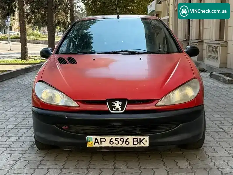 Peugeot 206 2000, фото з оголошення 2 з 11, VIN VF32AHFZE40831350
