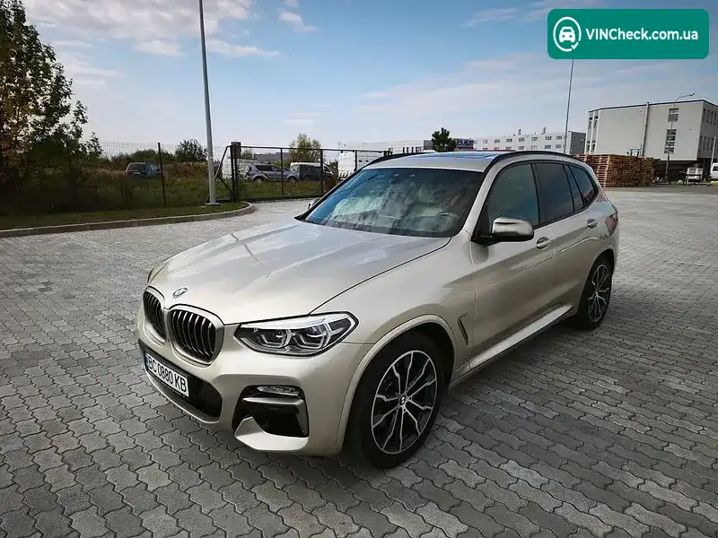 BMW X3 2019, фото з оголошення 1 з 20, VIN 5UXTS3C52KLR73770