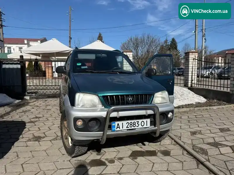 Daihatsu Terios 2001, фото з оголошення 1 з 14, VIN JDAJ102G000514473