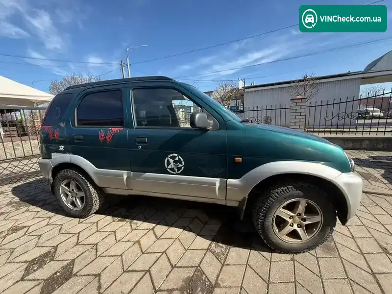 Daihatsu Terios 2001, фото з оголошення 2 з 14, VIN JDAJ102G000514473