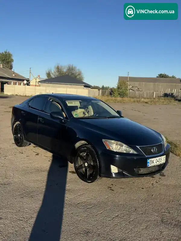 Lexus IS 2007, фото з оголошення 2 з 14, VIN JTHCK262182019943