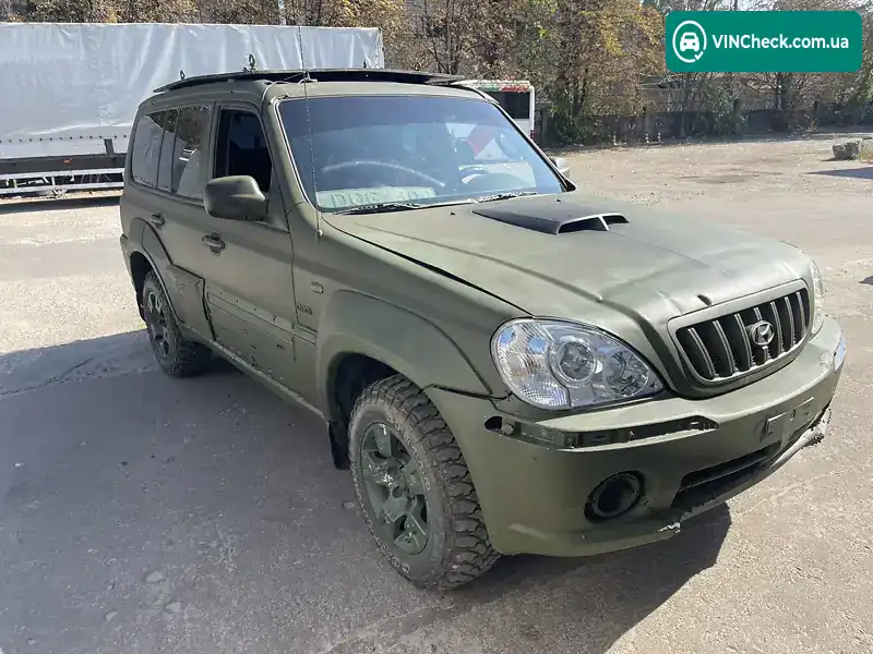 Hyundai Terracan 2003, фото з оголошення 2 з 8, VIN KMHNM81XP2U030239