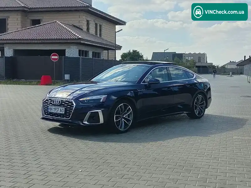 Audi A5 Sportback 2023, фото з оголошення 2 з 20, VIN WAUFACF58PA033244