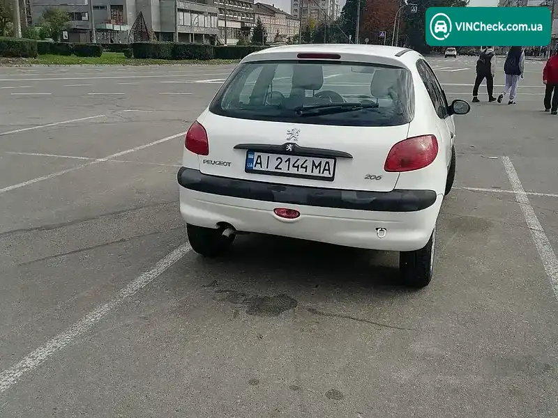 Peugeot 206 2006, фото з оголошення 1 з 20, VIN VF32CKFWA47628513
