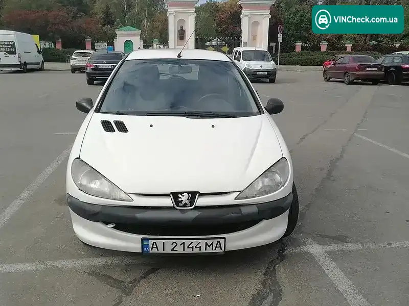 Peugeot 206 2006, фото з оголошення 2 з 20, VIN VF32CKFWA47628513