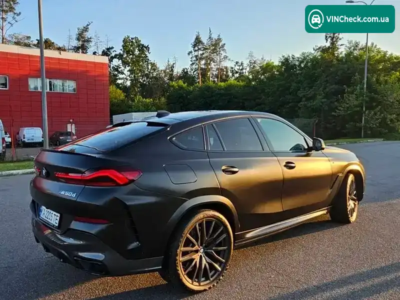 BMW X6 2022, фото з оголошення 1 з 20, VIN WBAGT610209L27757