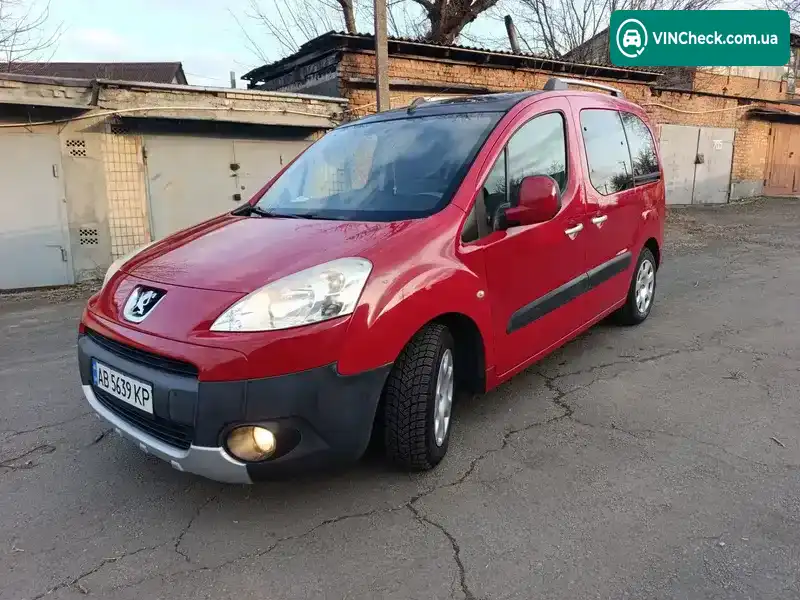 Peugeot Partner 2010, фото з оголошення 1 з 21, VIN VF37J5FK0AJ826714