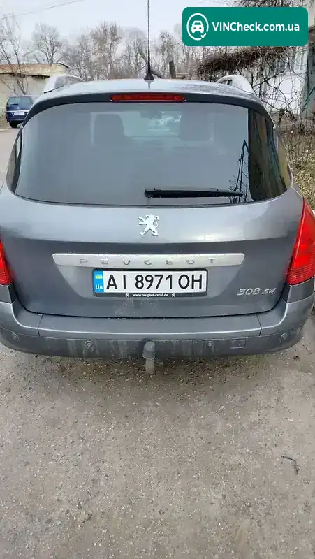 Peugeot 308 2011, фото з оголошення 2 з 19, VIN VF34H9HR8BS094017