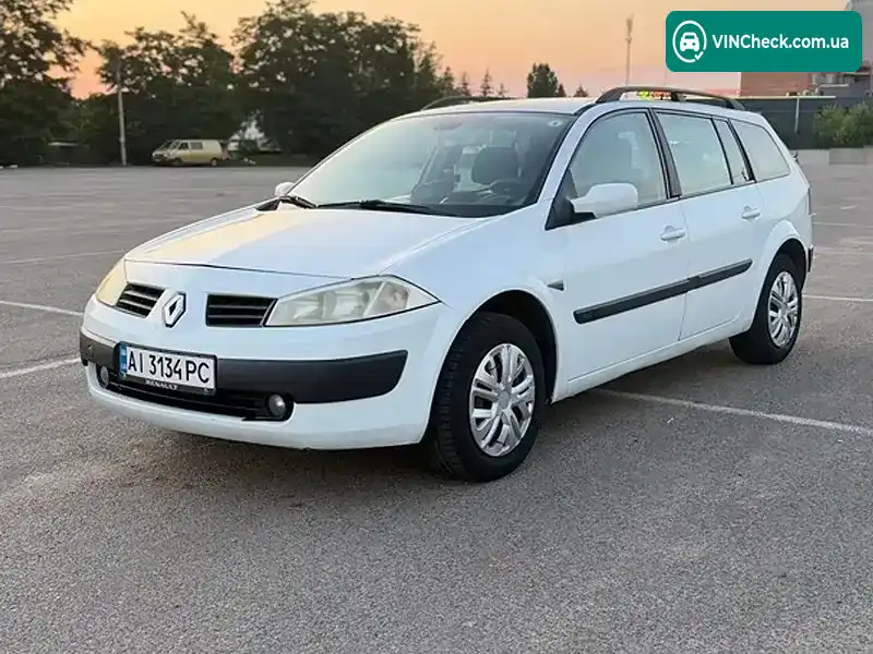 Renault Megane 2004, фото з оголошення 1 з 7, VIN VF1KMRF0532384243