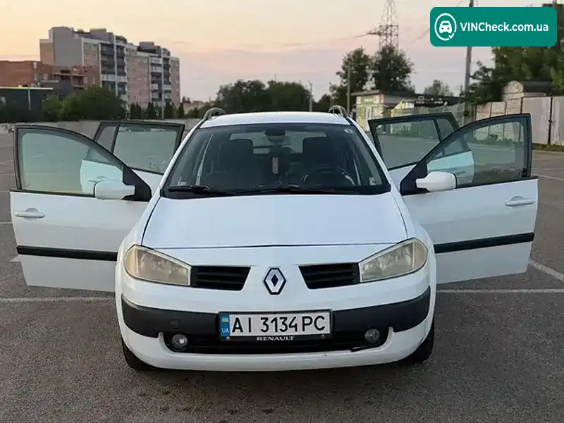 Renault Megane 2004, фото з оголошення 2 з 7, VIN VF1KMRF0532384243