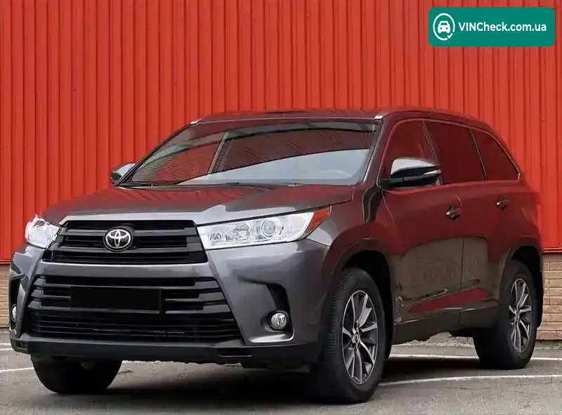Toyota Highlander 2019, фото з оголошення 1 з 21, VIN 5TDJZRFH7KS607587